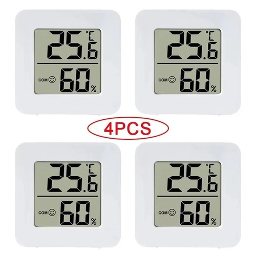 4pcs digital lcd thermometer - 4pcs,