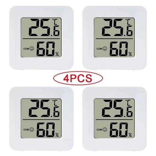 4pcs digital lcd thermometer - digital,