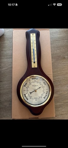 Barometer thermometer - barometer,