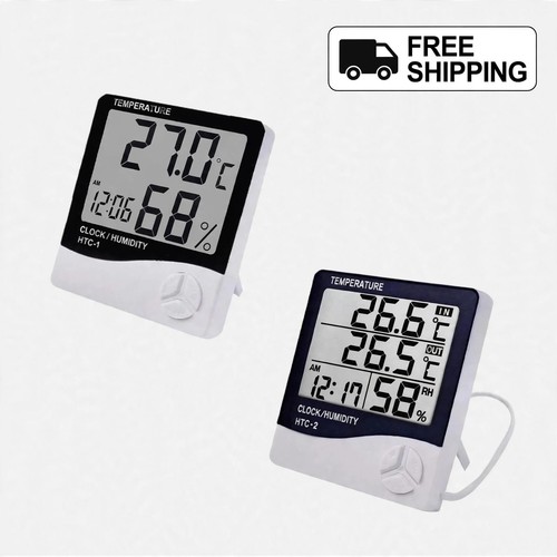 Digital lcd thermometer indoor - digital,