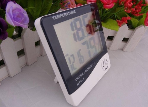 Digital lcd room thermometer - digital,