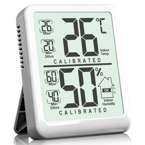 Max min room thermometer - max,