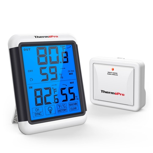 Digital wireless hygrometer - digital,