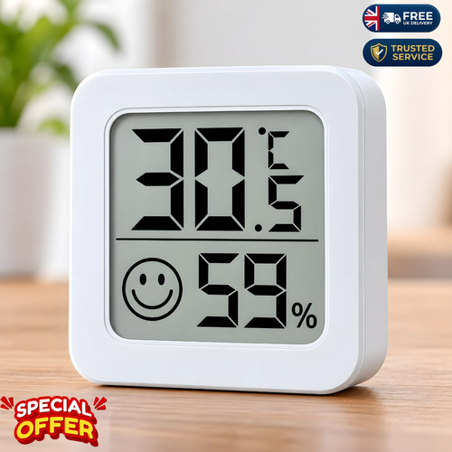 Digital indoor thermometer - digital,