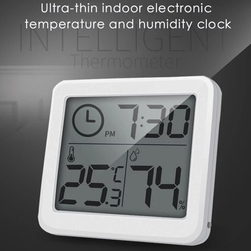 Digital lcd indoor thermometer - digital,