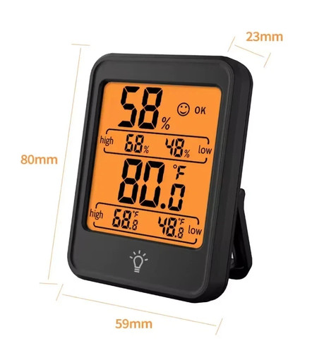 Max min room - min, thermometer