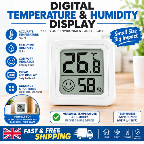 Digital lcd thermometer - lcd,