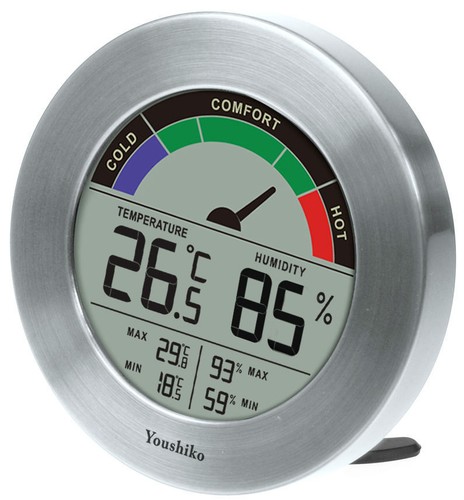 Digital thermometer hygrometer - digital,