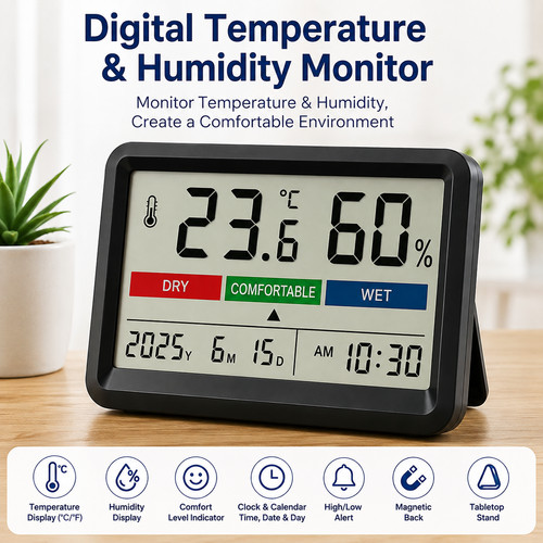 Lcd digital temperature - digital,