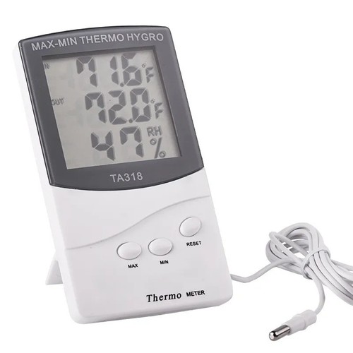Lcd max min thermometer - max-min,